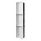 Alfi Brand 8" x 36" White Matte SS Vertical Triple Shelf Bath Shower Niche ABNC0836-W - alternate 6
